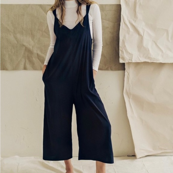 The Great Eros® Silk Ereni Tie-Back Jumpsuit - Picture 4 of 8